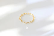 Vivi Chain Ring - Goldside Jewelry