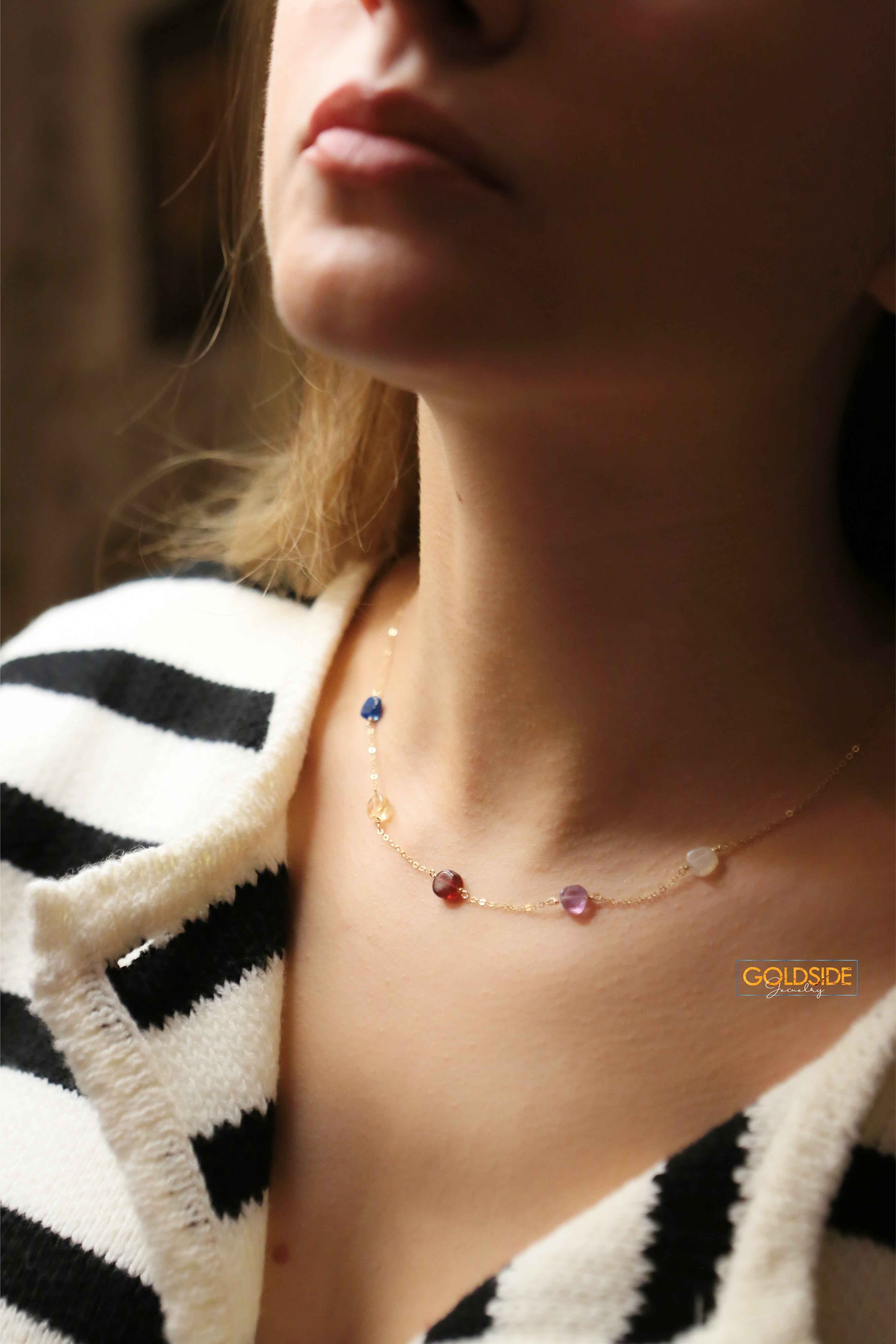Colorful Stone Necklace