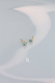 Gem Studs - Goldside Jewelry