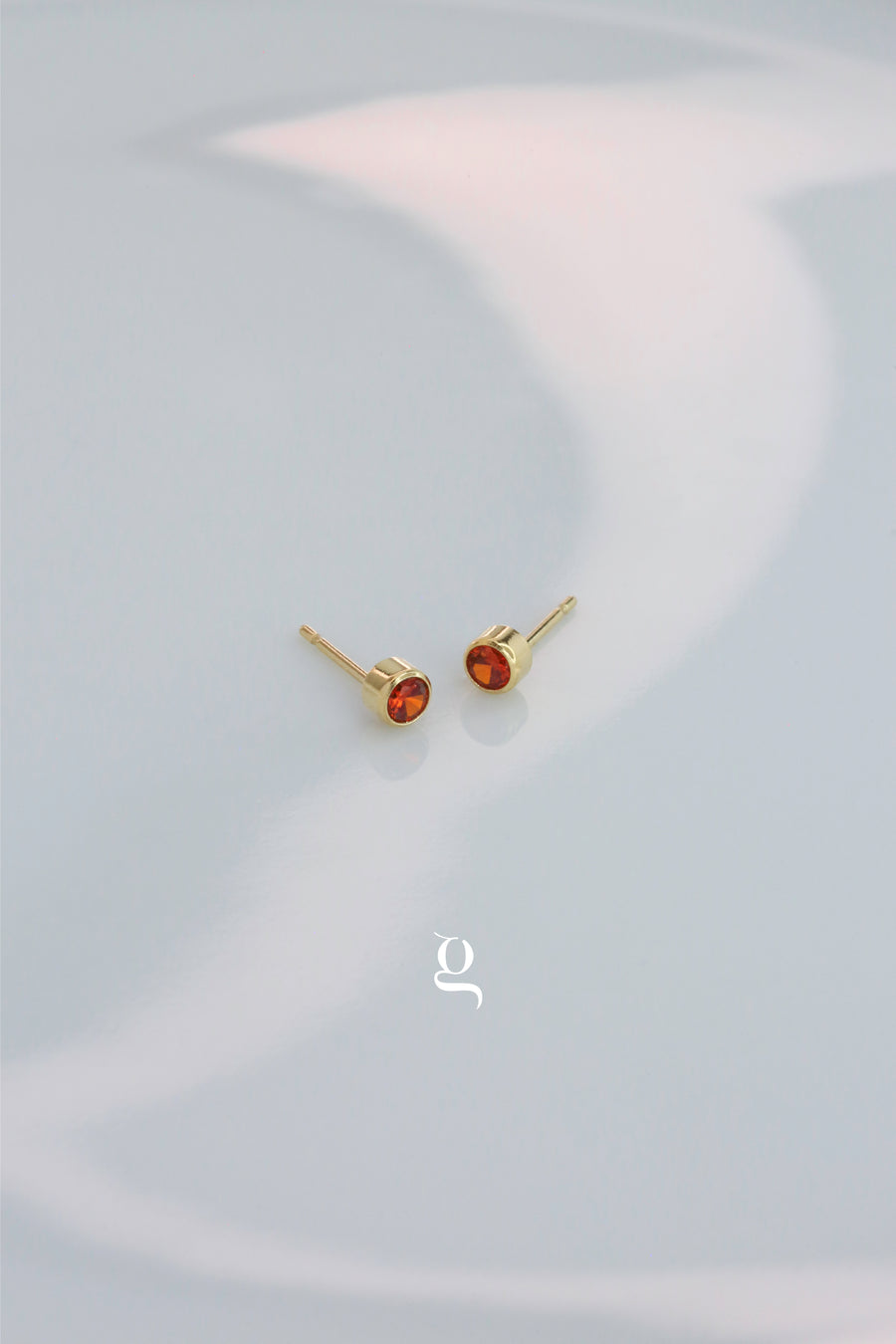 Gem Studs - Goldside Jewelry