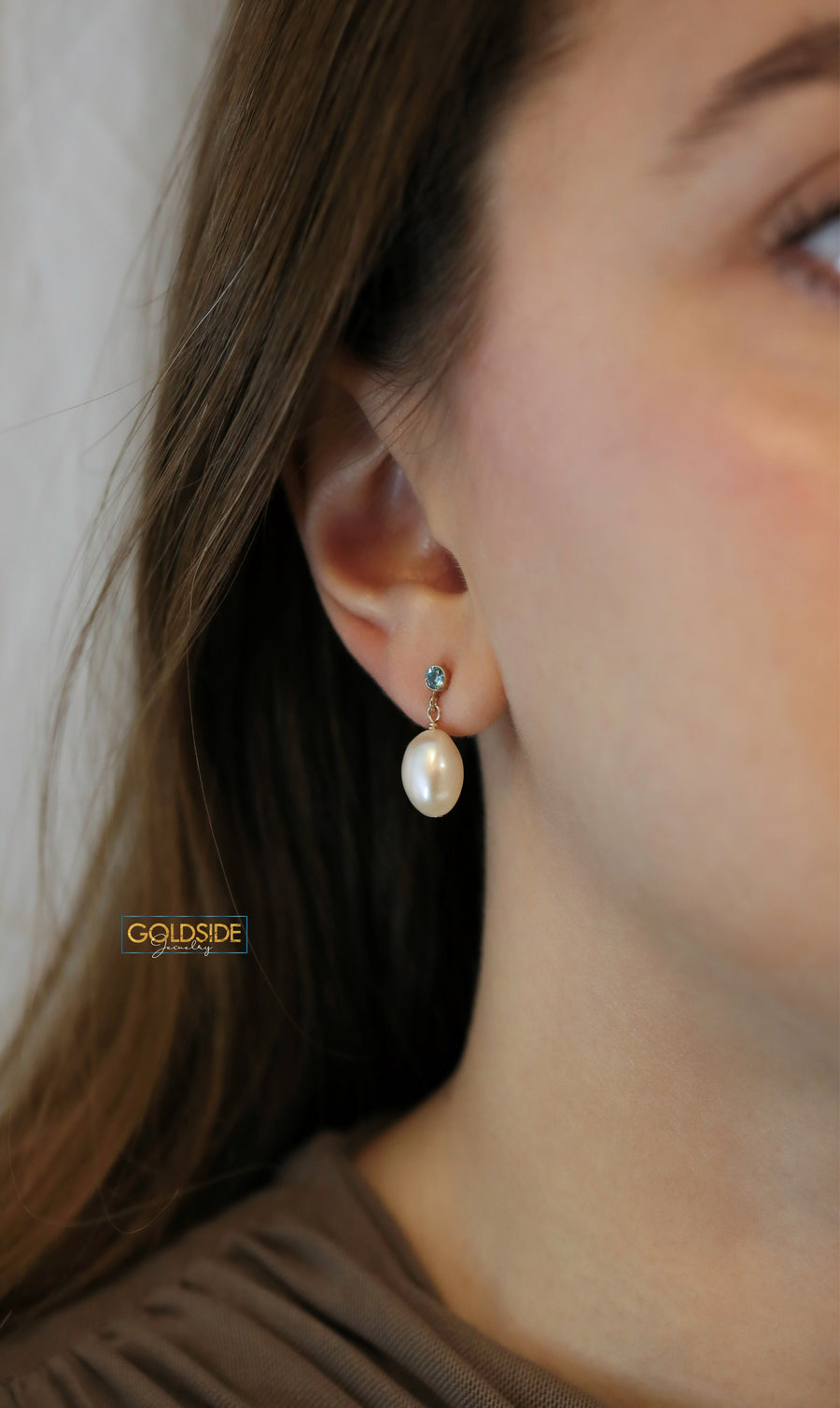 Celestial Pearl Earrings - Goldside Jewelry