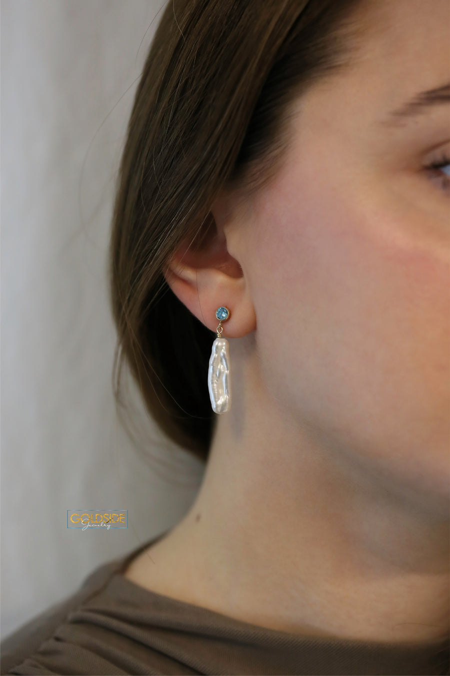 Celestial Pearl Earrings - Goldside Jewelry