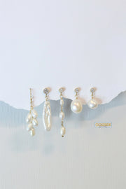 Celestial Pearl Earrings - Goldside Jewelry