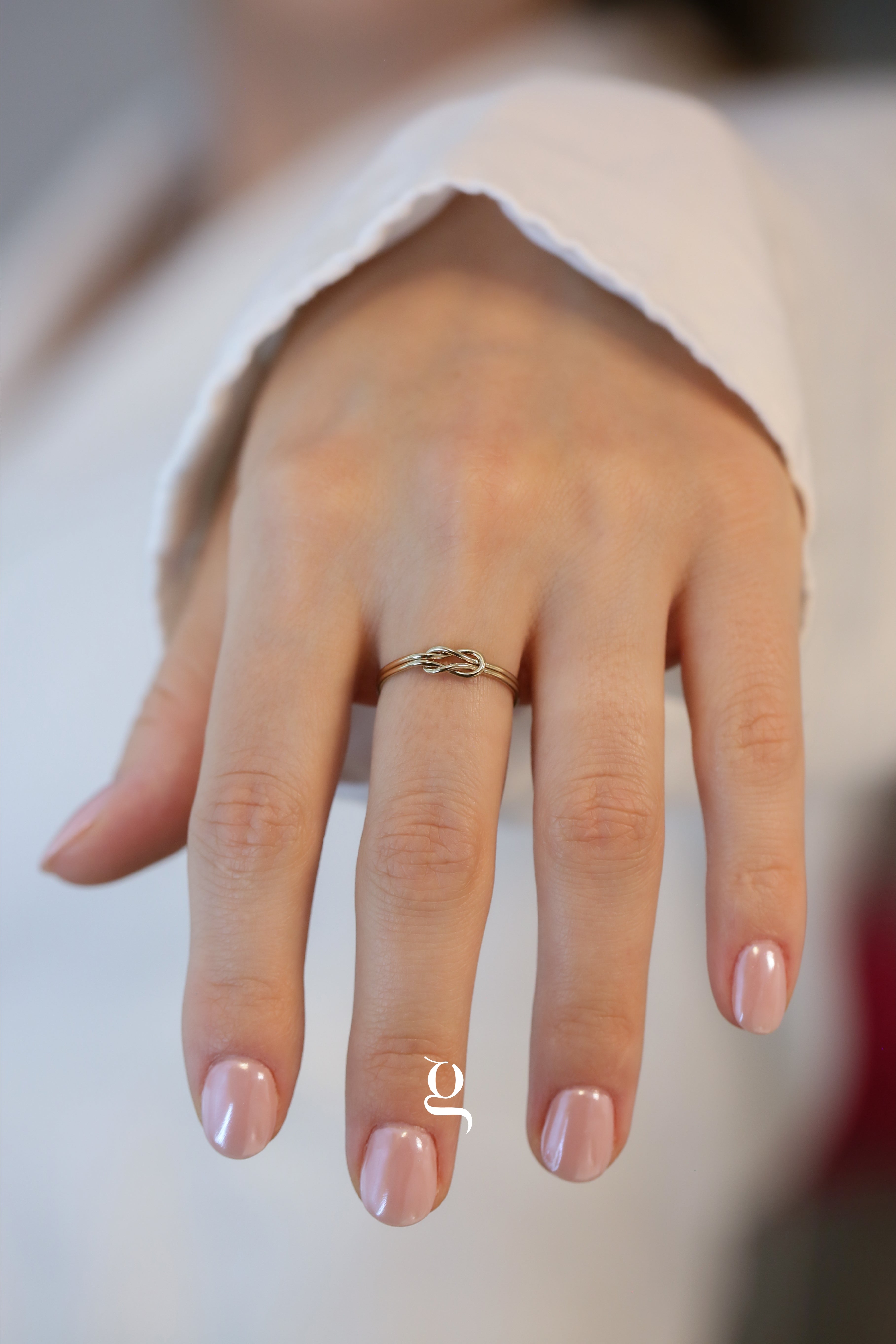 Everlasting Knot Ring - Goldside Jewelry