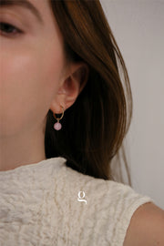 Gemstone Cascade Hoops - Goldside Jewelry