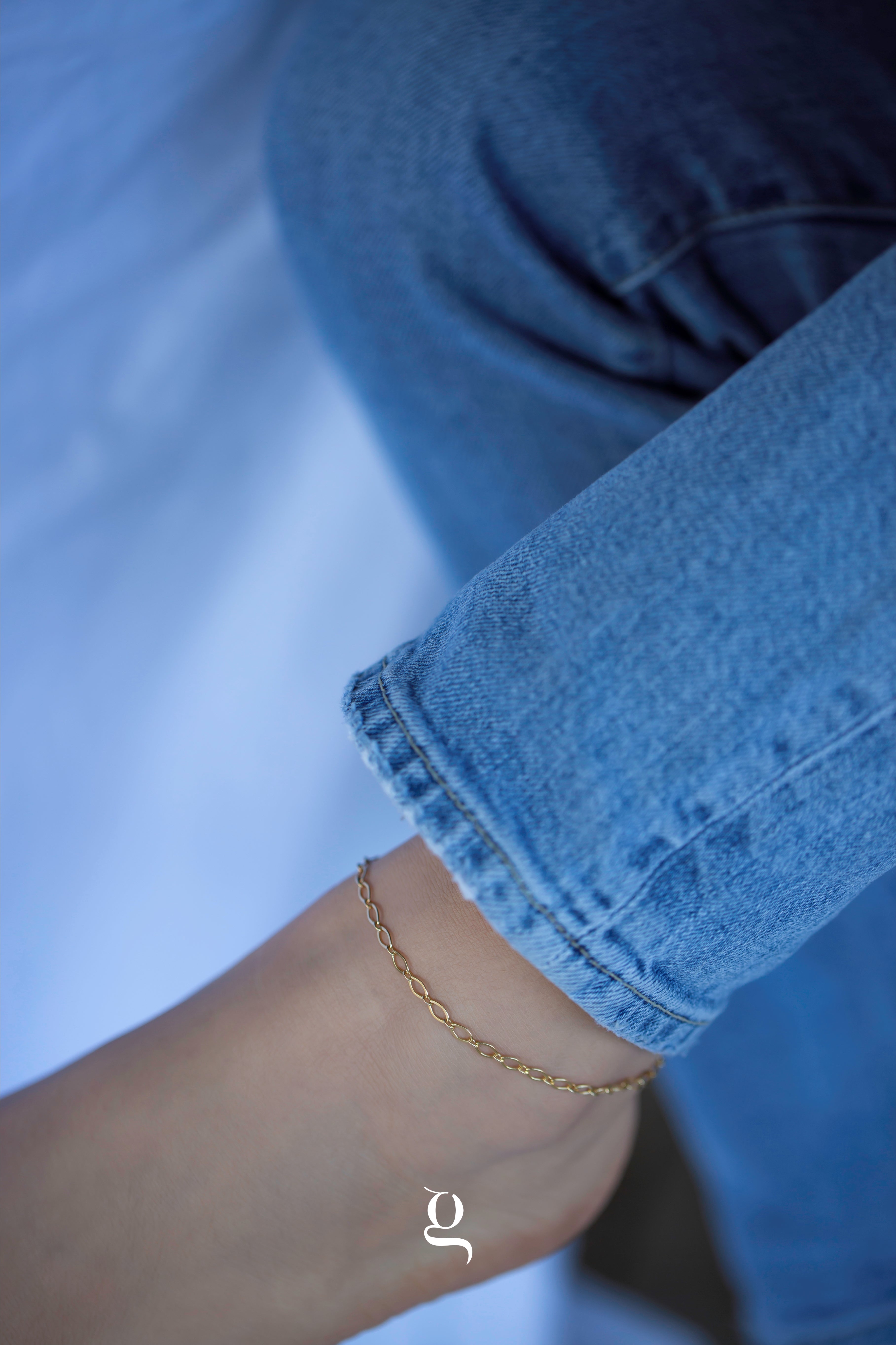 Manhattan Anklet - Goldside Jewelry
