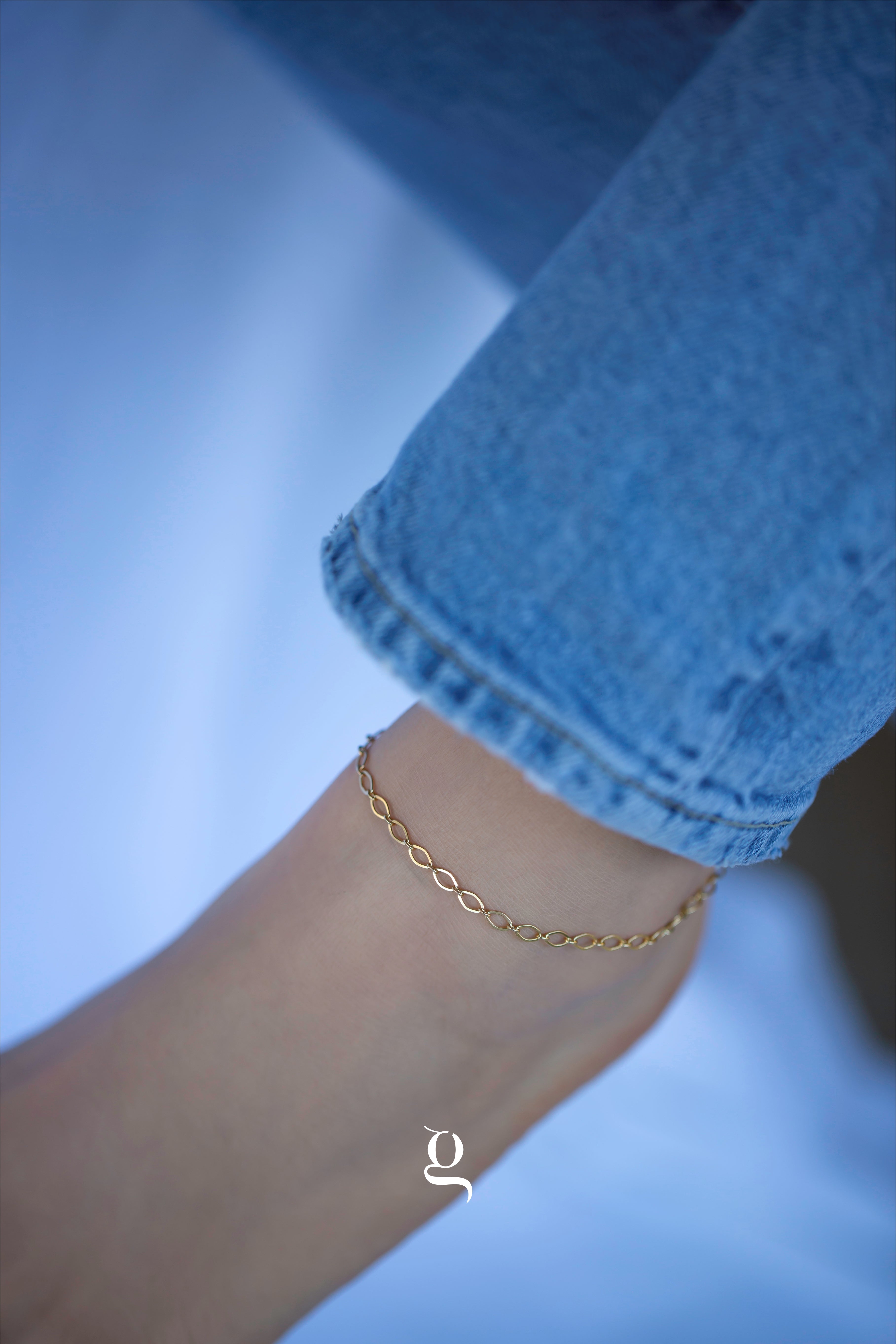 Manhattan Anklet - Goldside Jewelry