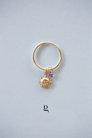 Solar Glow Hoops - Goldside Jewelry