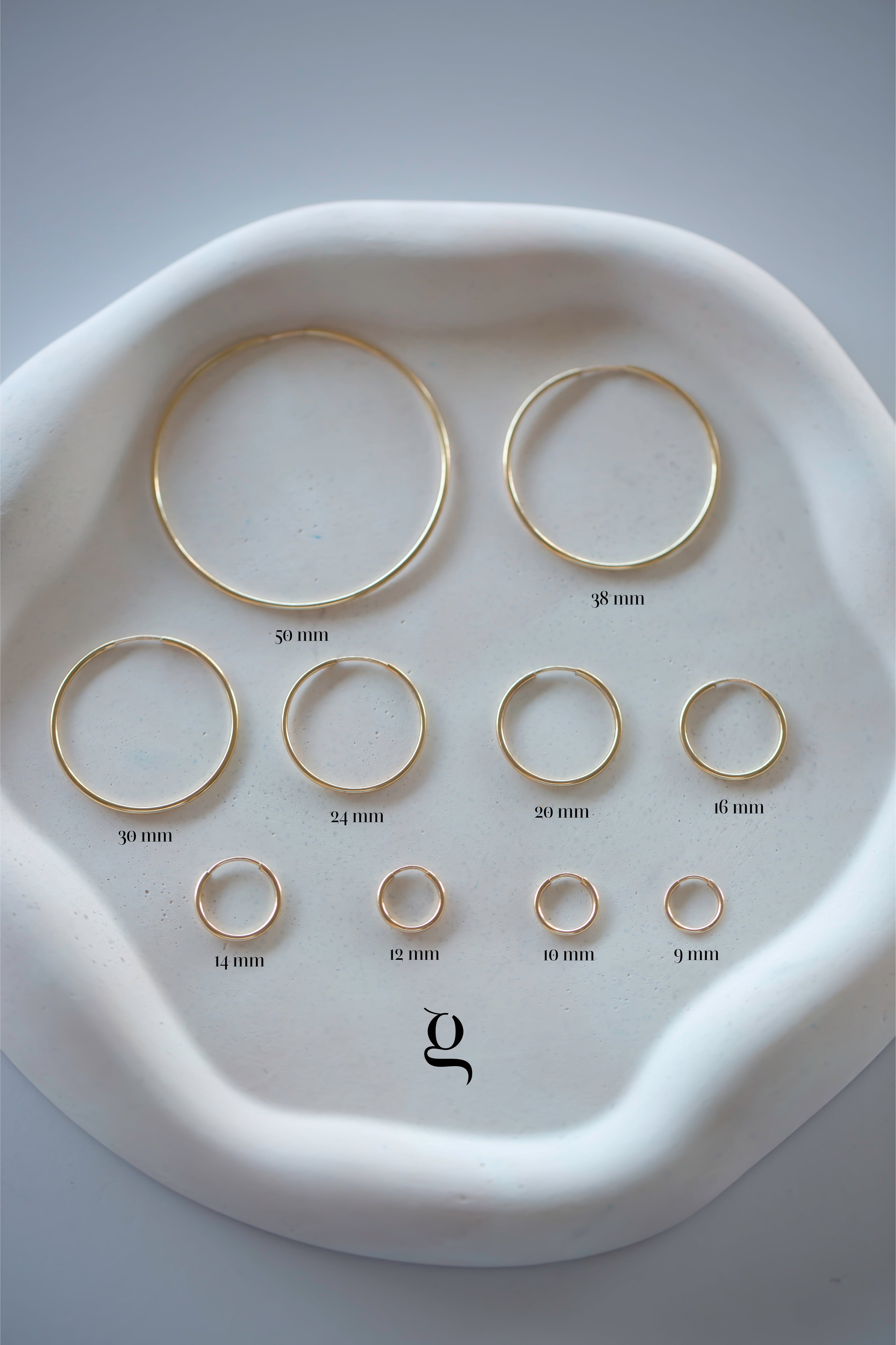 Hoop Earrings - Goldside Jewelry