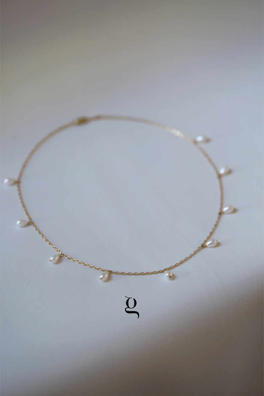 Pearl Drop Necklace - Goldside Jewelry
