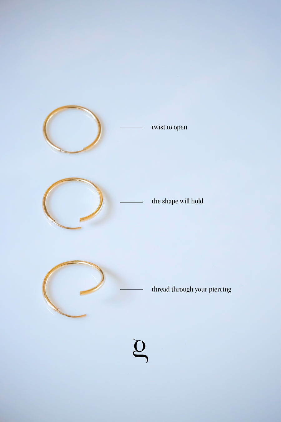 Hoop Earrings - Goldside Jewelry