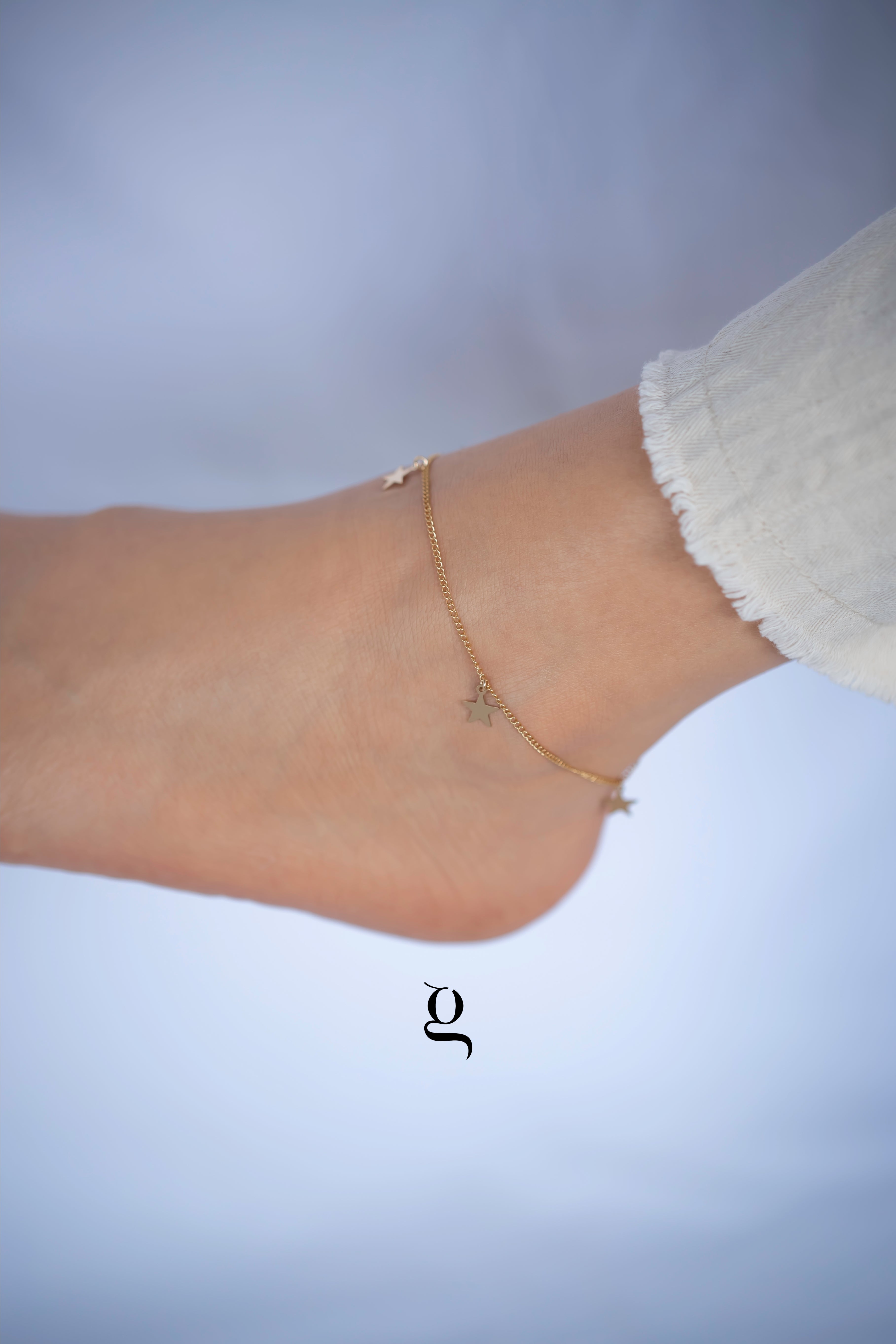 Stellar Trinket Anklet - Goldside Jewelry