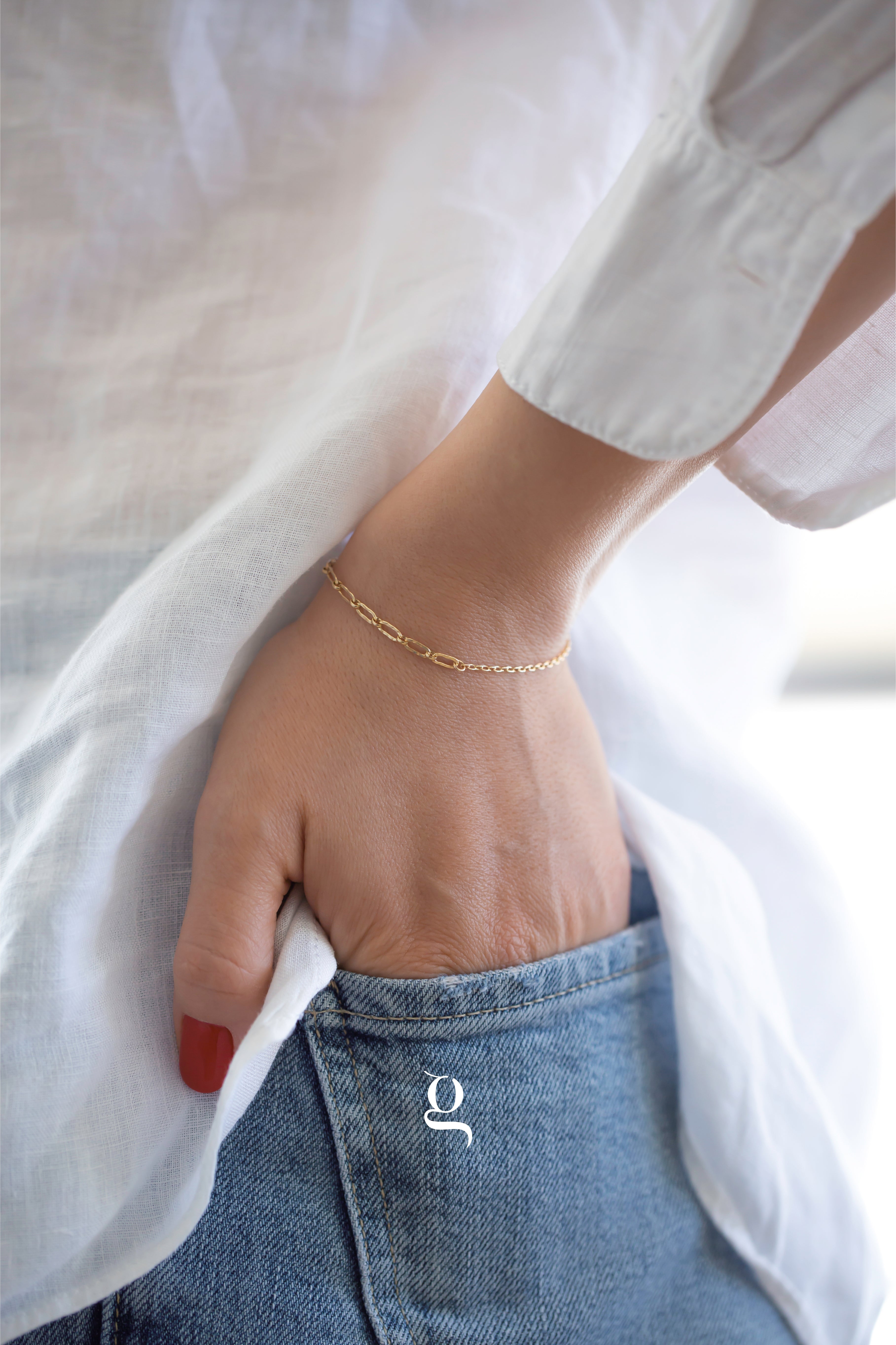 Double Chain Bracelet - Goldside Jewelry