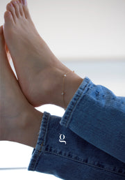 Pearl Chain Anklet - Goldside Jewelry