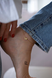 Butterfly Anklet - Goldside Jewelry