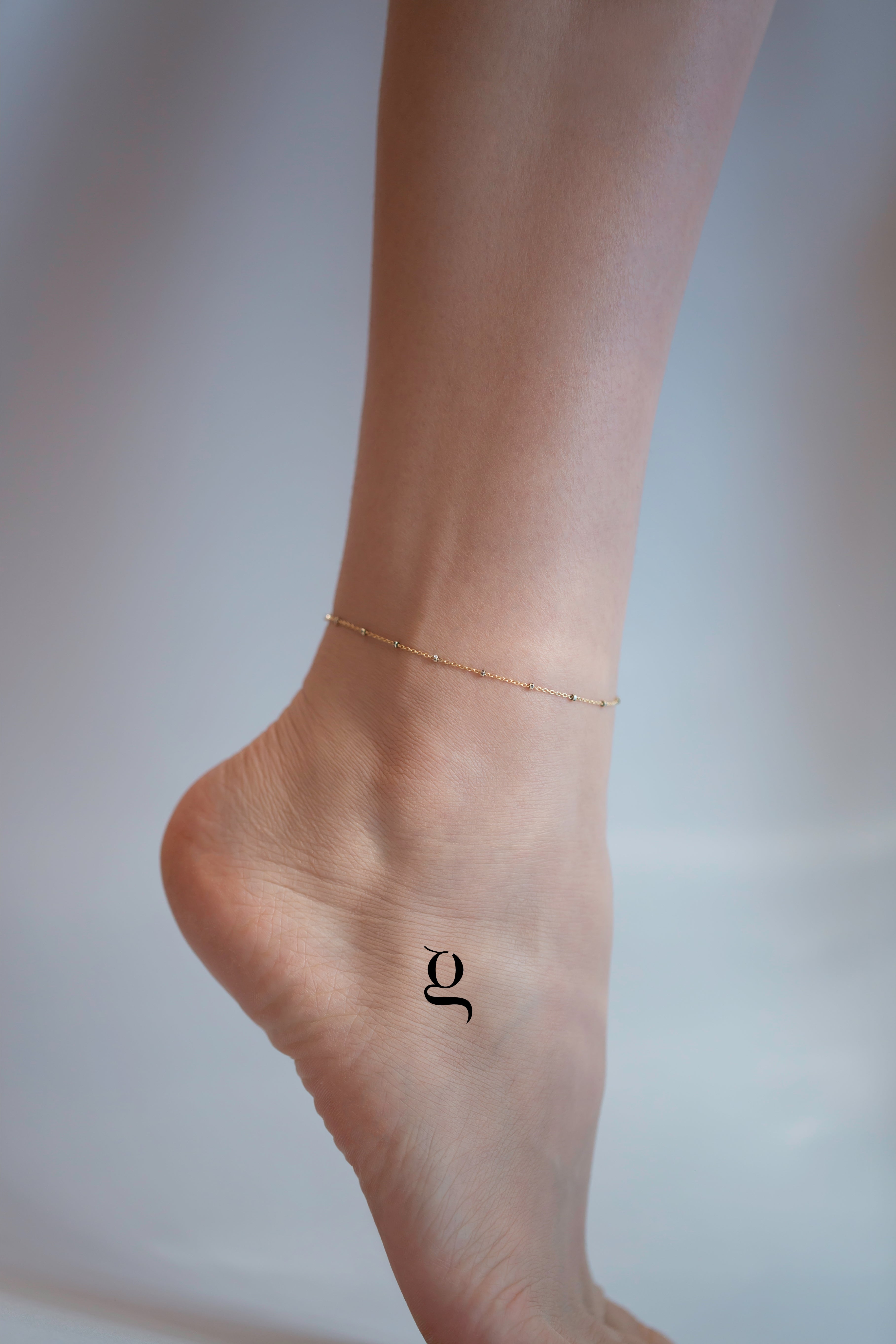 Sparkle Satellite Anklet - Goldside Jewelry