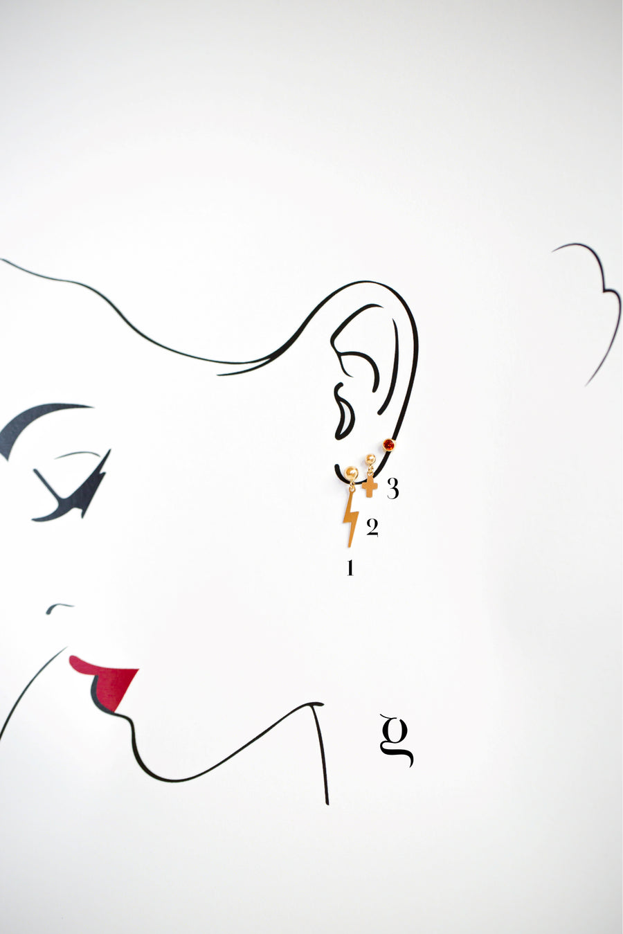 Small Studs III - Goldside Jewelry