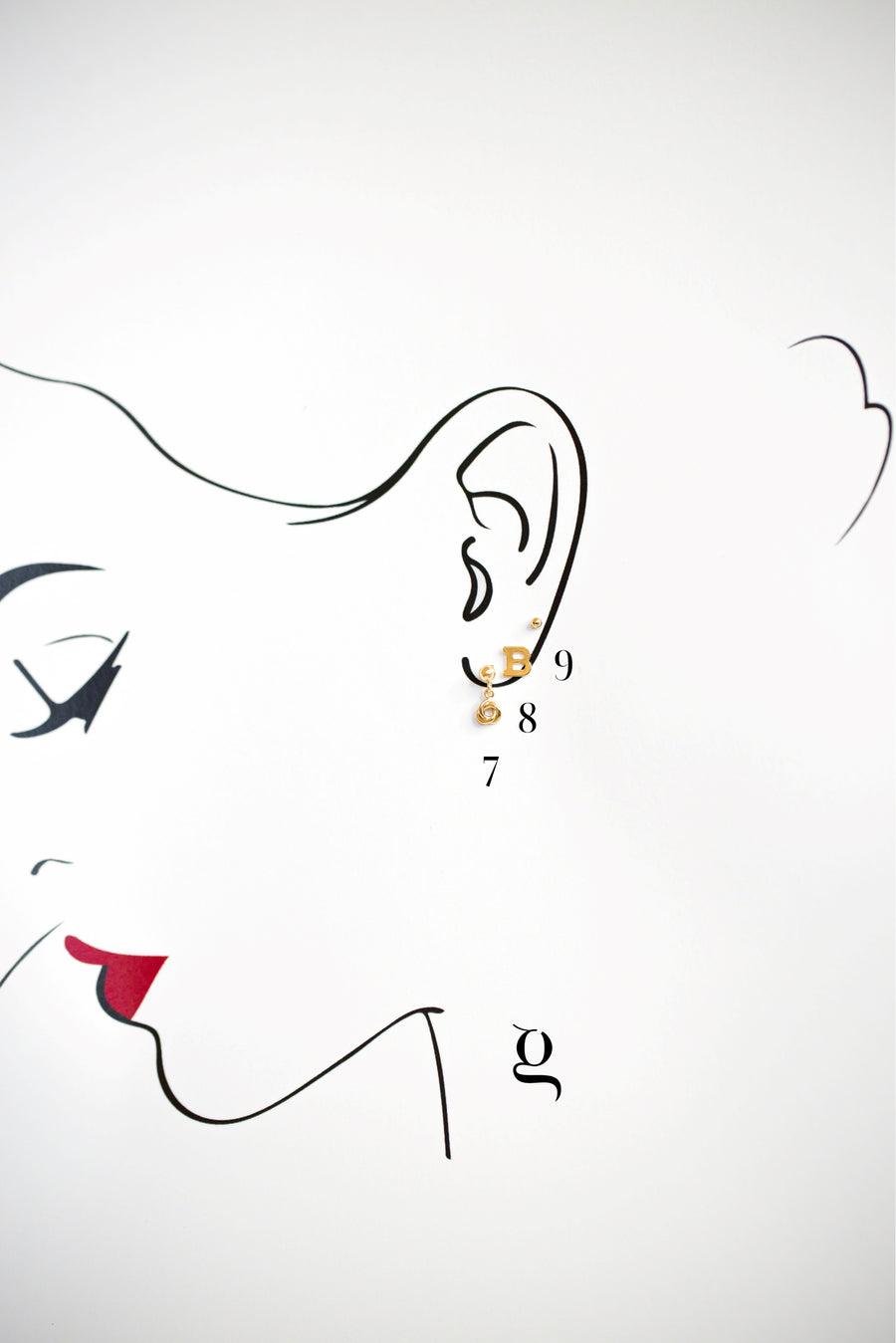 Small Studs III - Goldside Jewelry