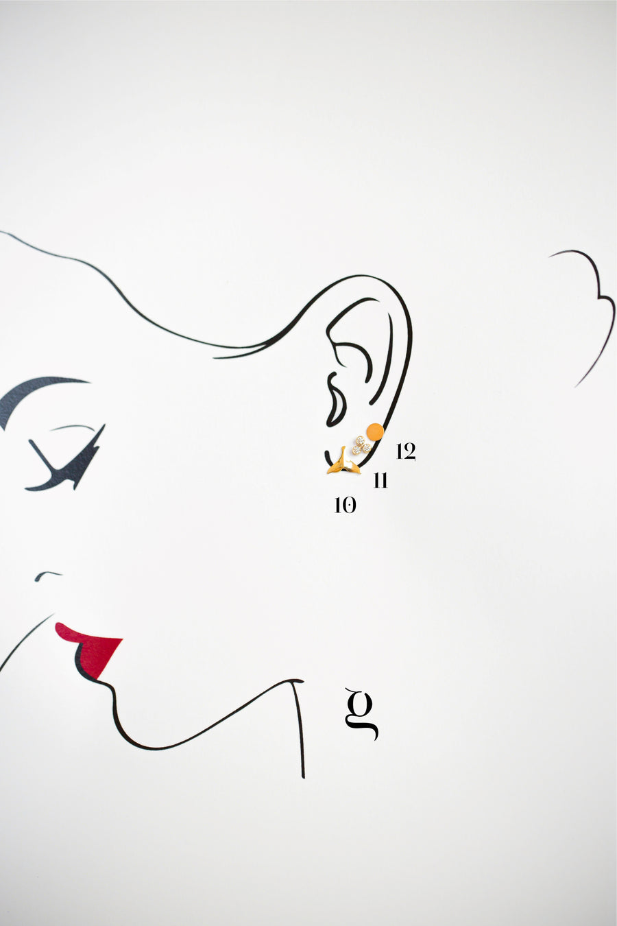 Small Studs III - Goldside Jewelry