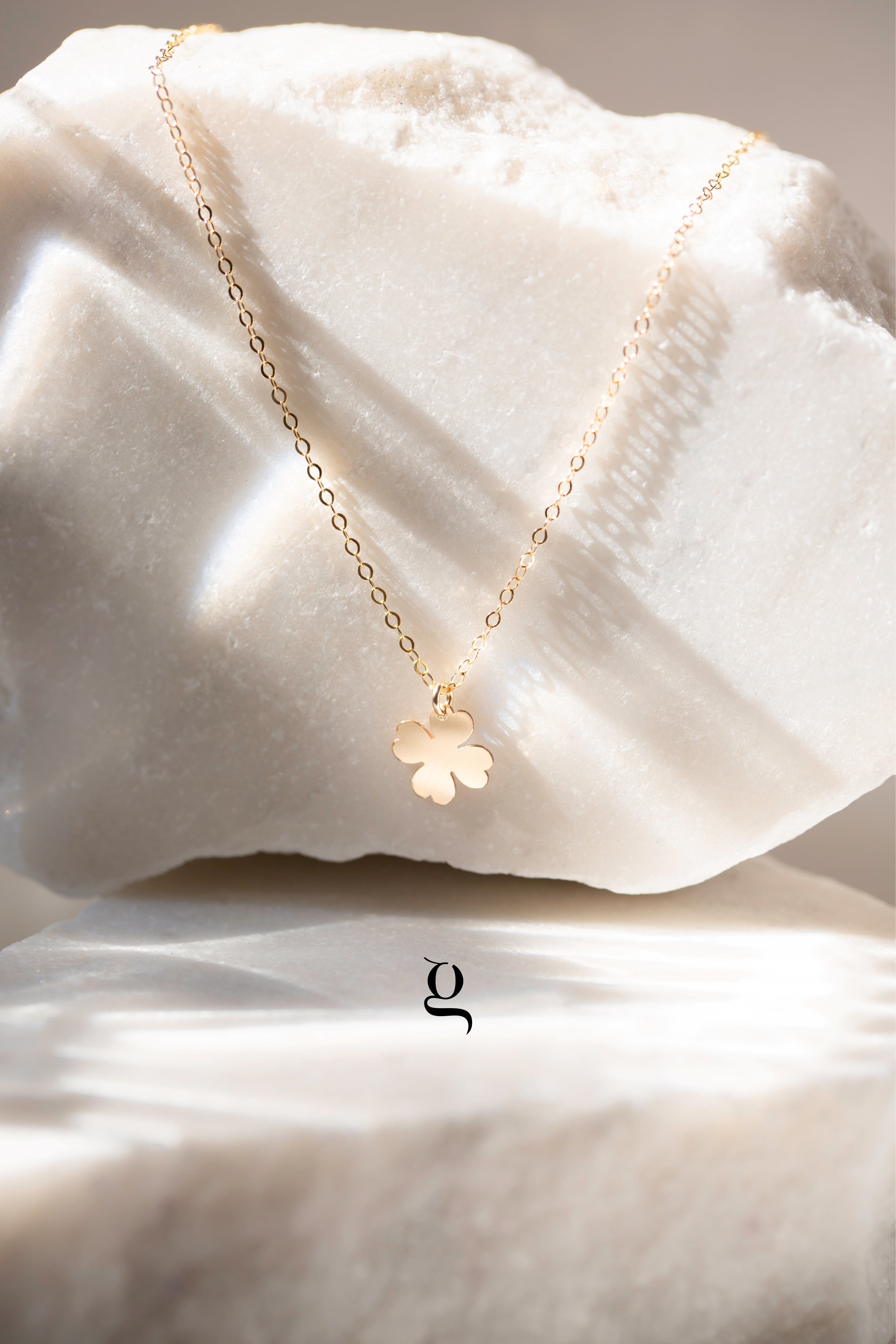 Lucky Clover Necklace - Goldside Jewelry