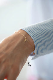 Cross Trio Bracelet - Goldside Jewelry