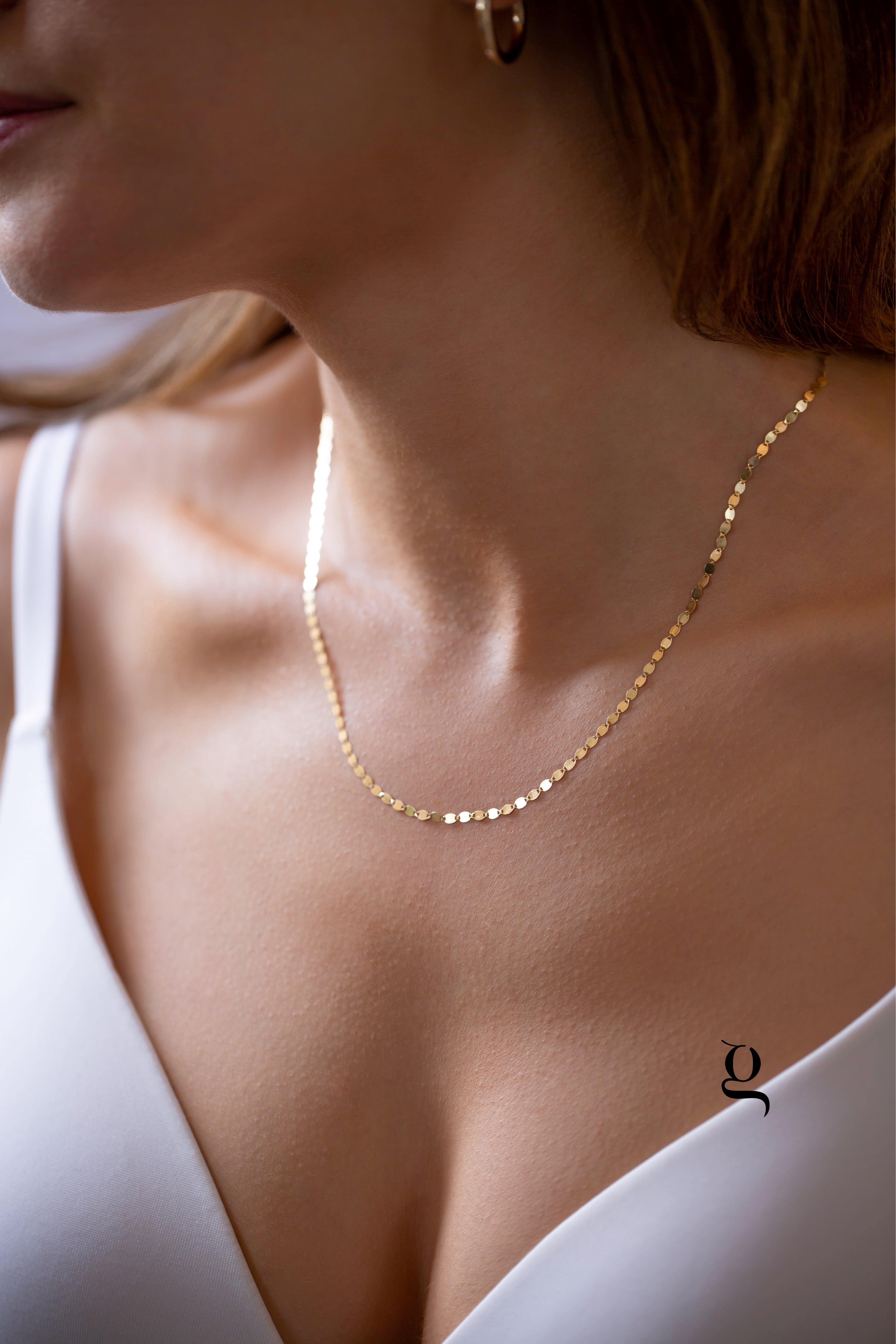 Luminous Coin Necklace - Goldside Jewelry