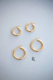 Classic Hoops - Goldside Jewelry