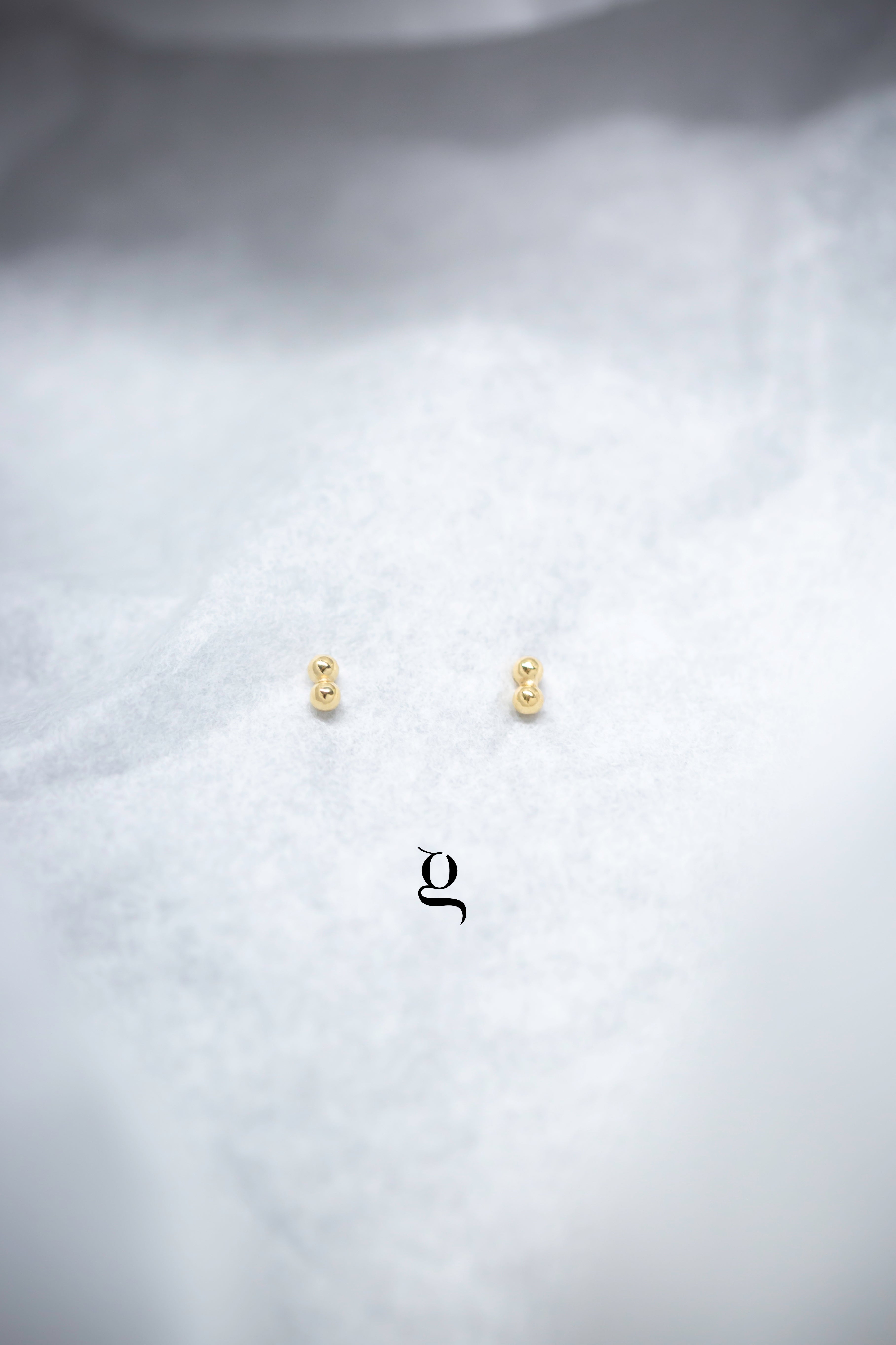 Minimal Luxe Studs - Goldside Jewelry