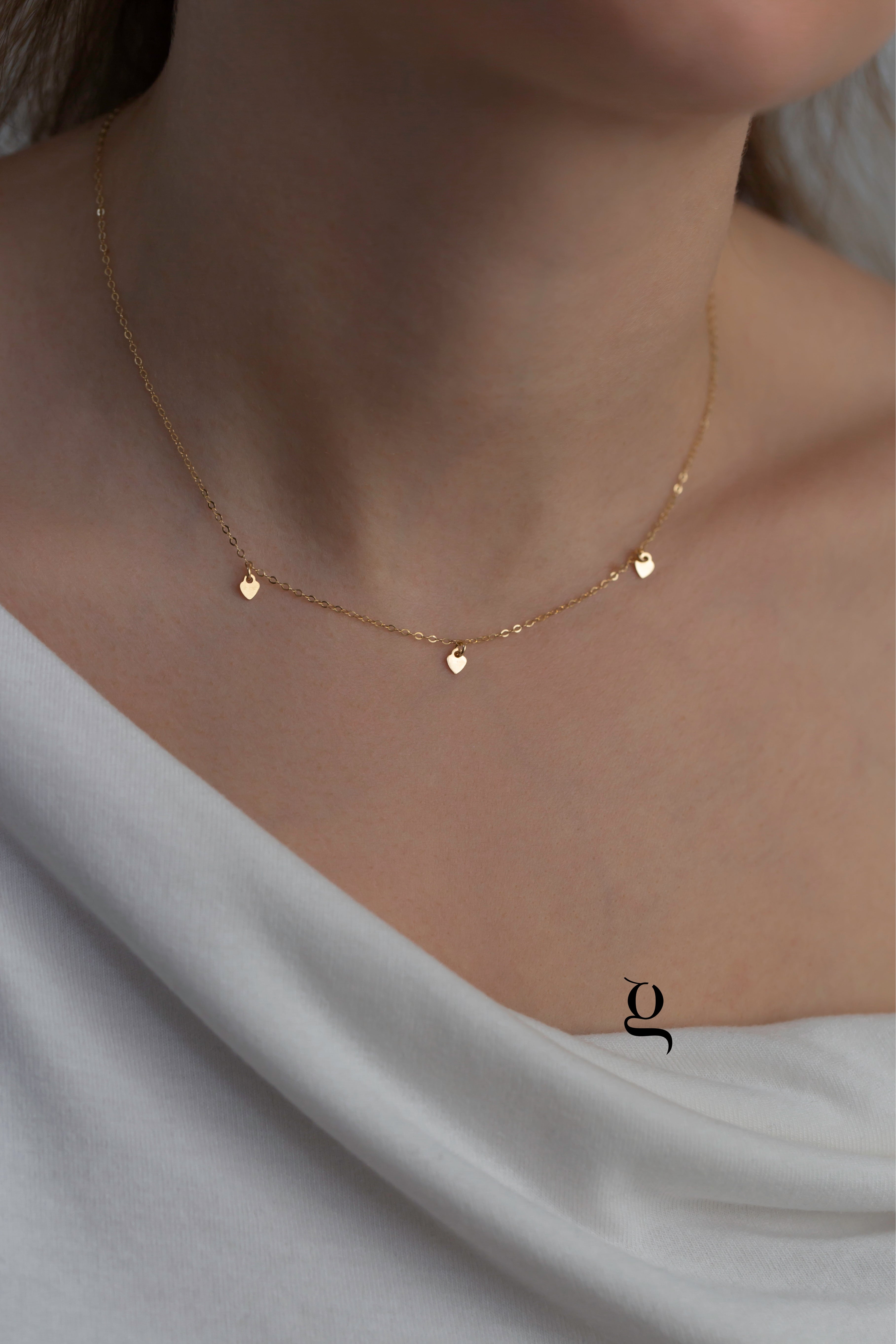 Friendship Trio Necklace - Goldside Jewelry