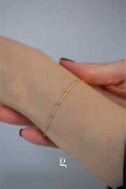Dual Beam Bracelet - Goldside Jewelry