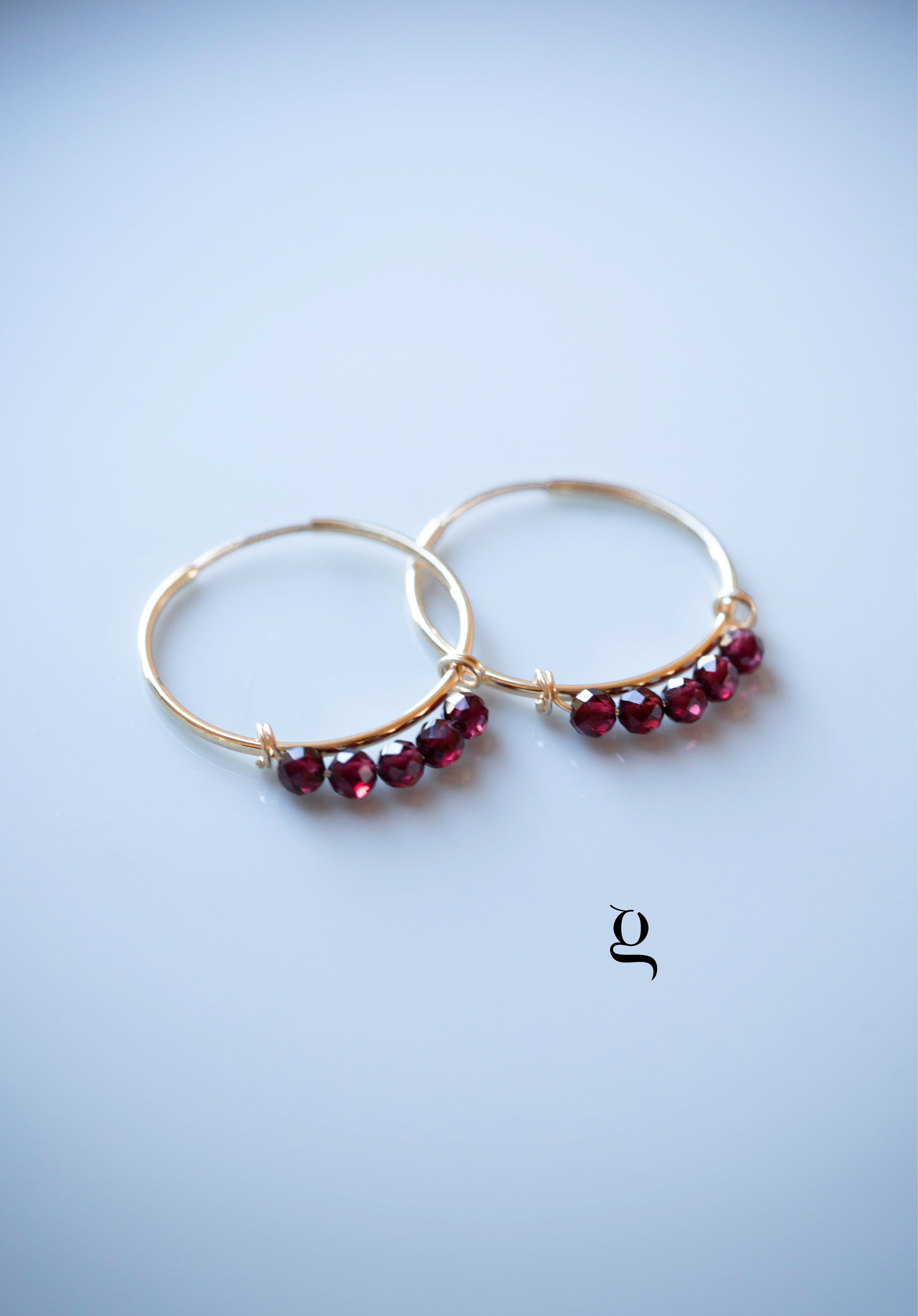 Terra Hoops - Goldside Jewelry
