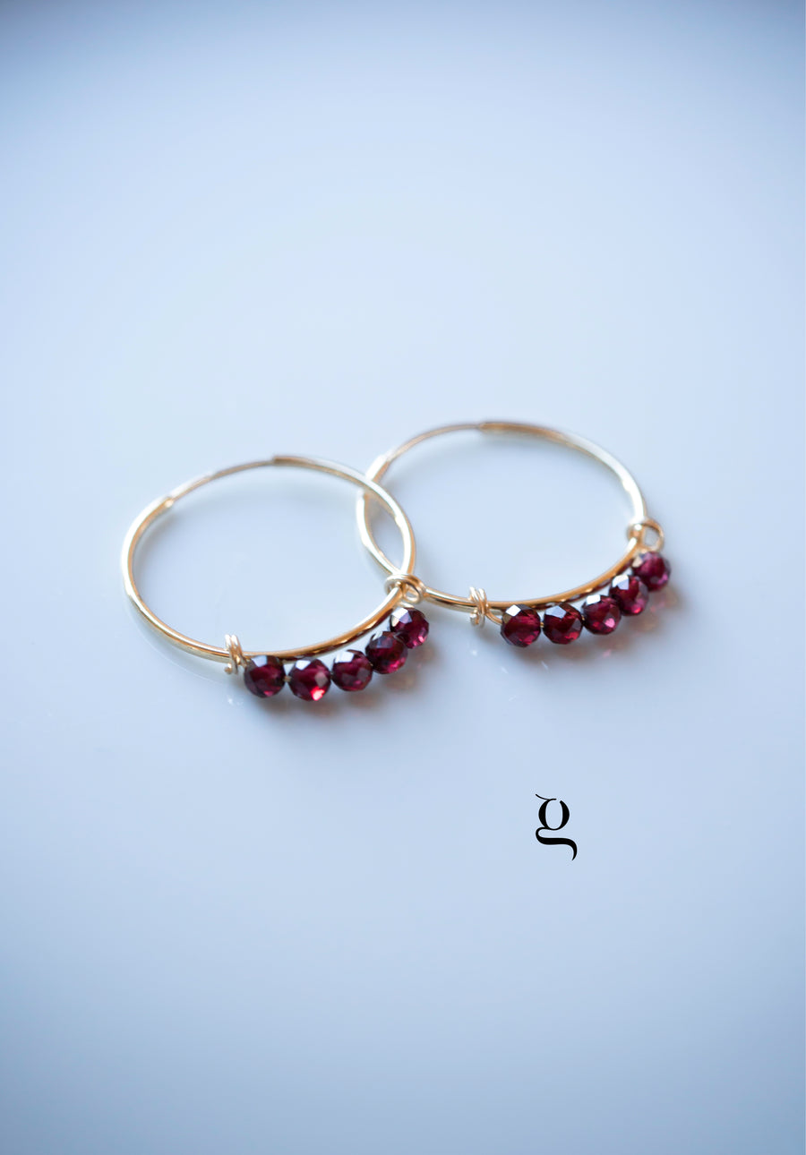 Terra Hoops - Goldside Jewelry