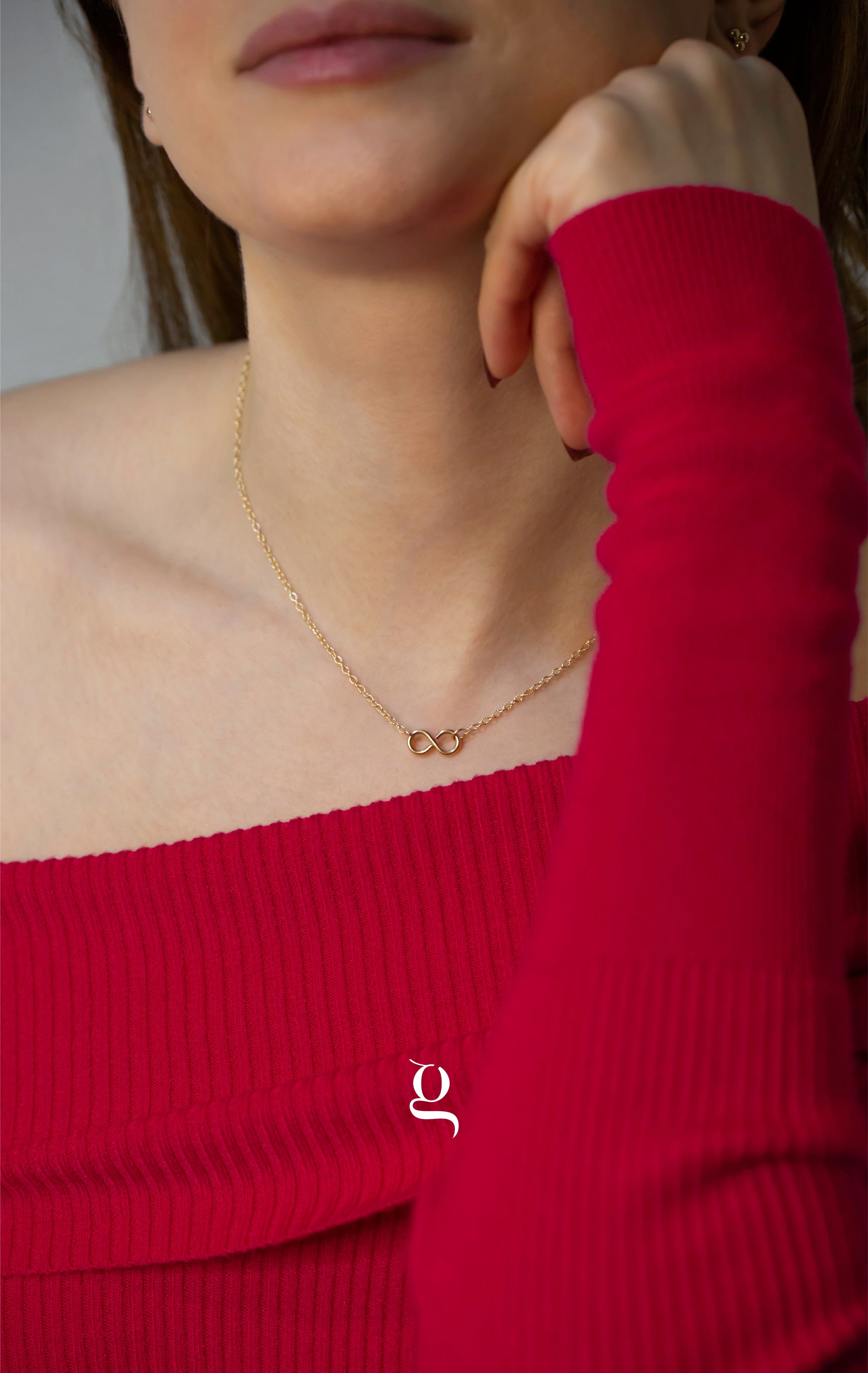 Infinity Necklace - Goldside Jewelry