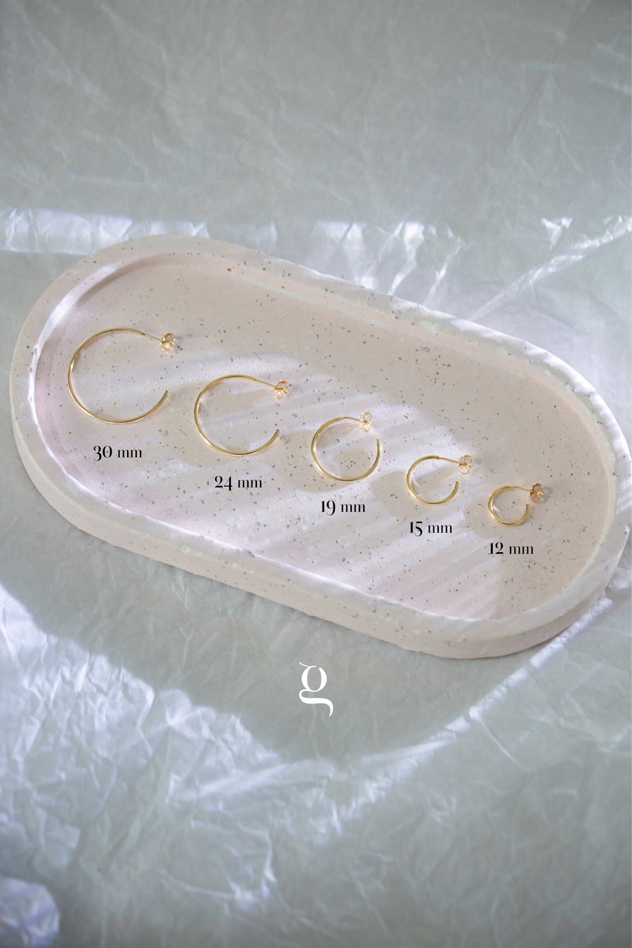 Halo Hoops - Goldside Jewelry