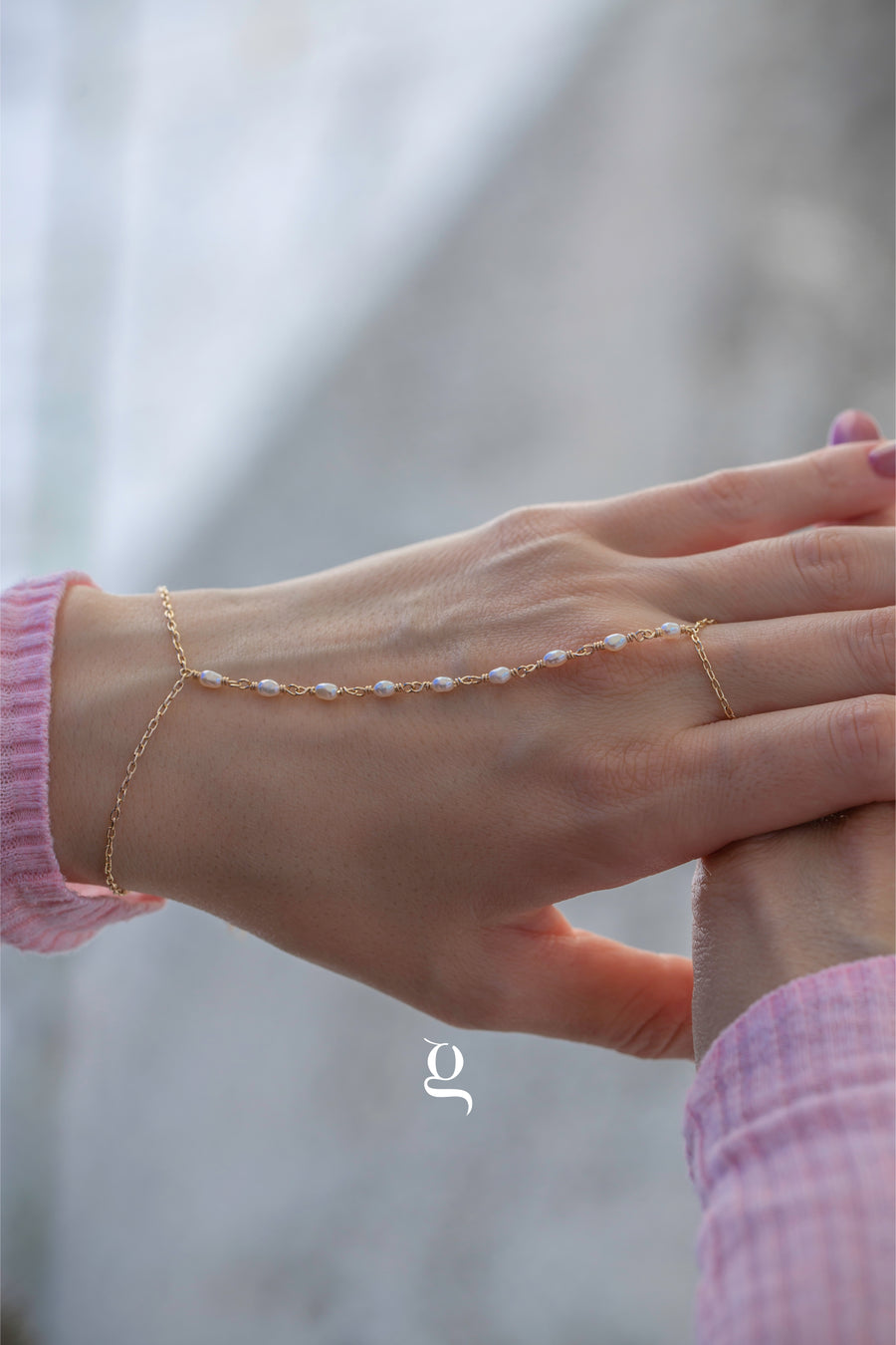 Mystic Hand Chain - Goldside Jewelry