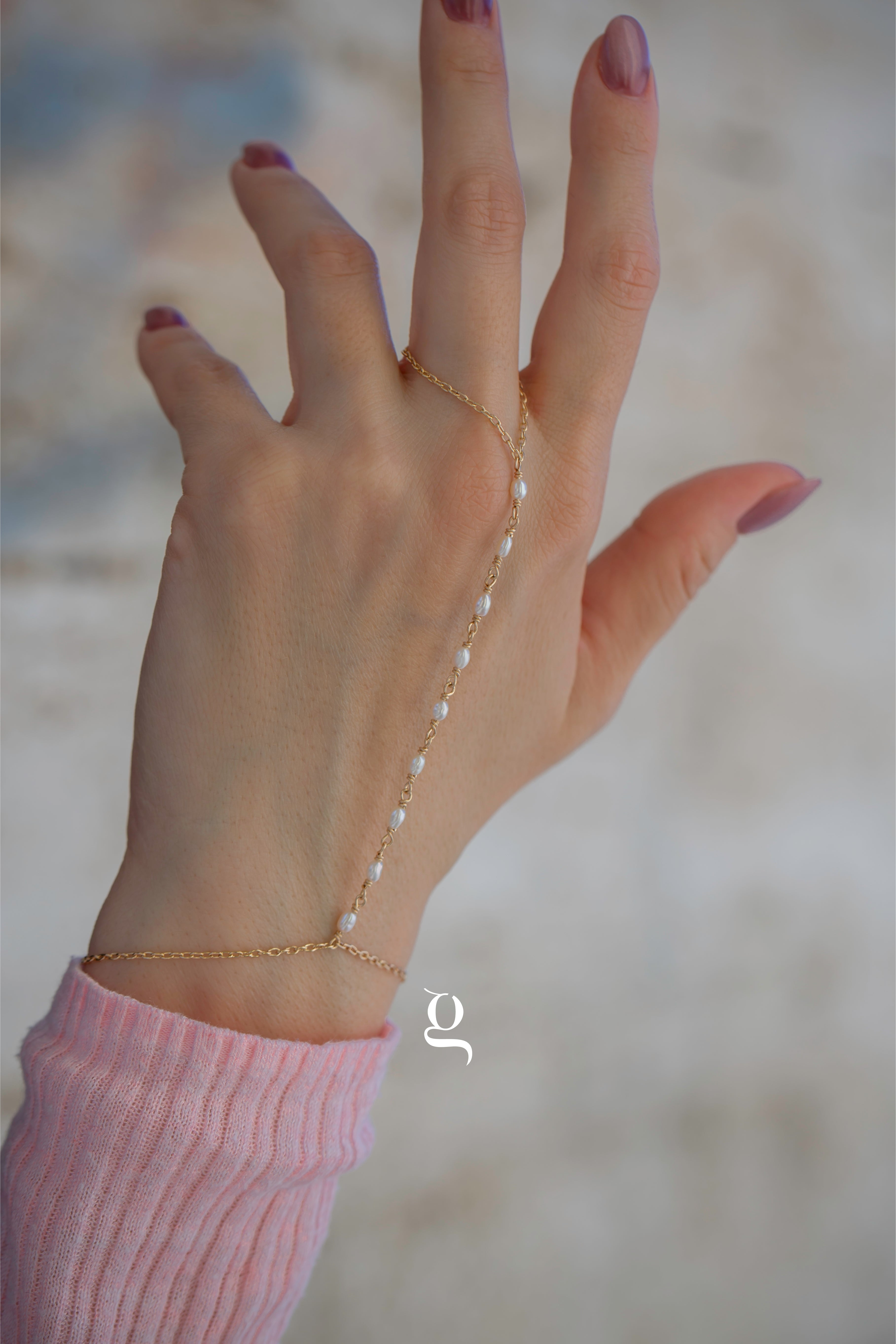 Mystic Hand Chain - Goldside Jewelry