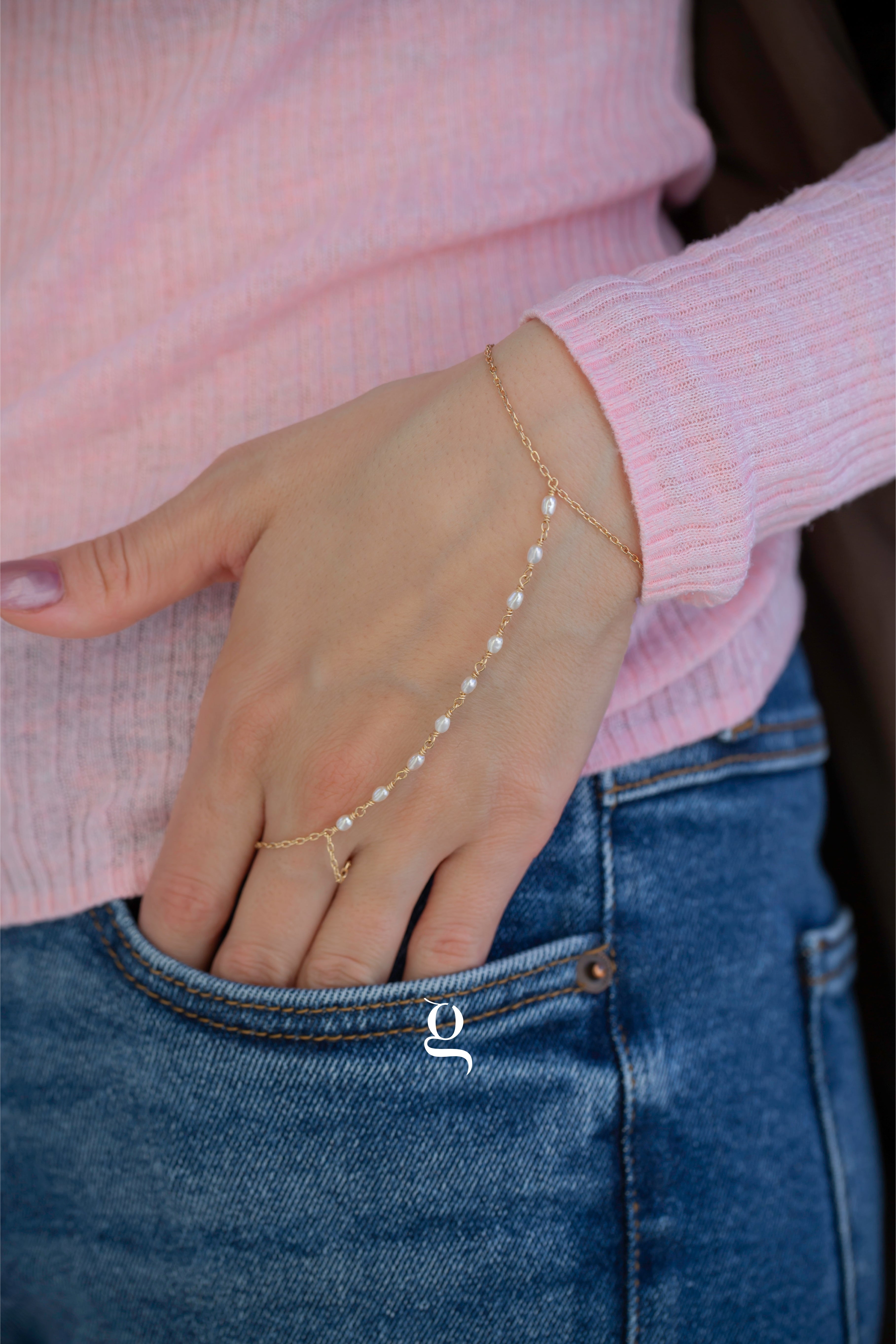 Mystic Hand Chain - Goldside Jewelry