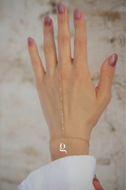 Ava Hand Chain - Goldside Jewelry
