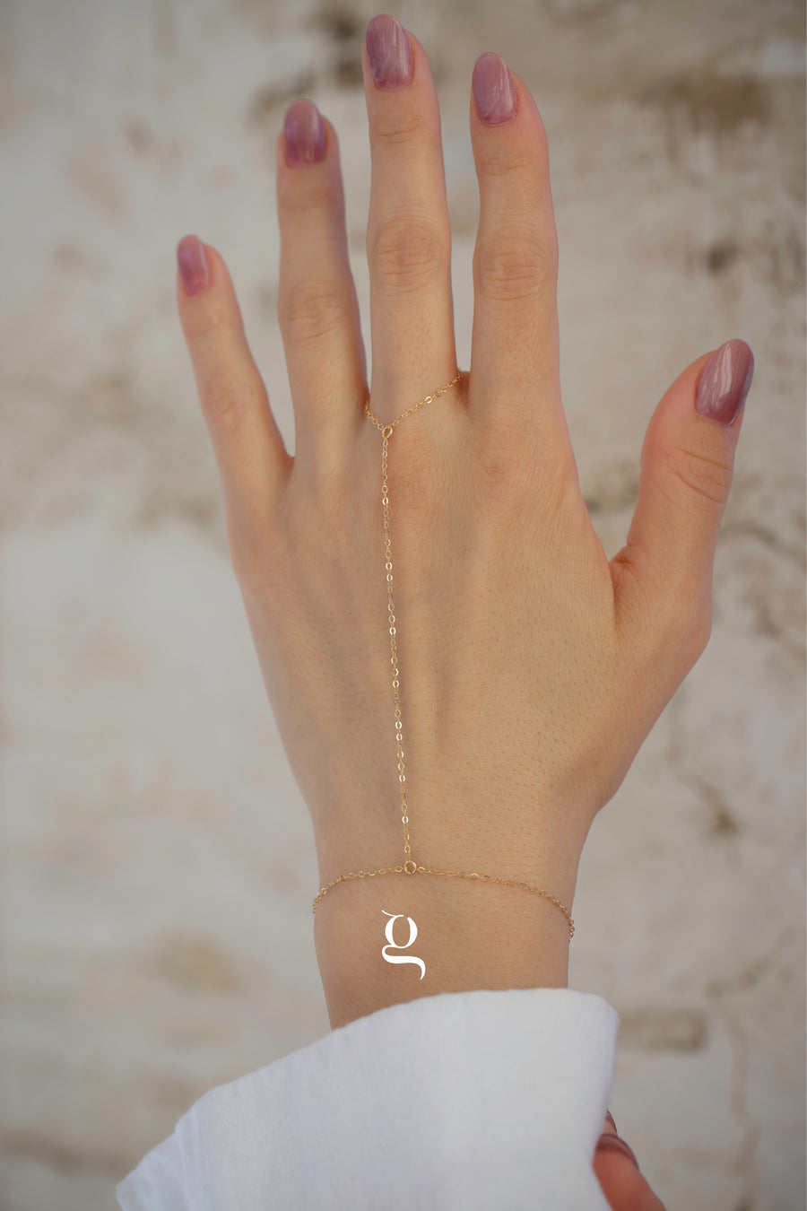 Ava Hand Chain - Goldside Jewelry