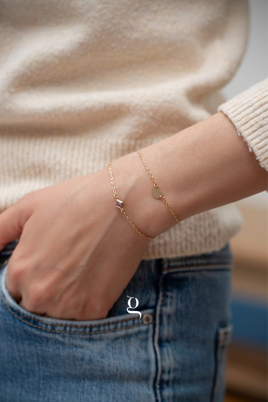 Heart Bracelet - Goldside Jewelry