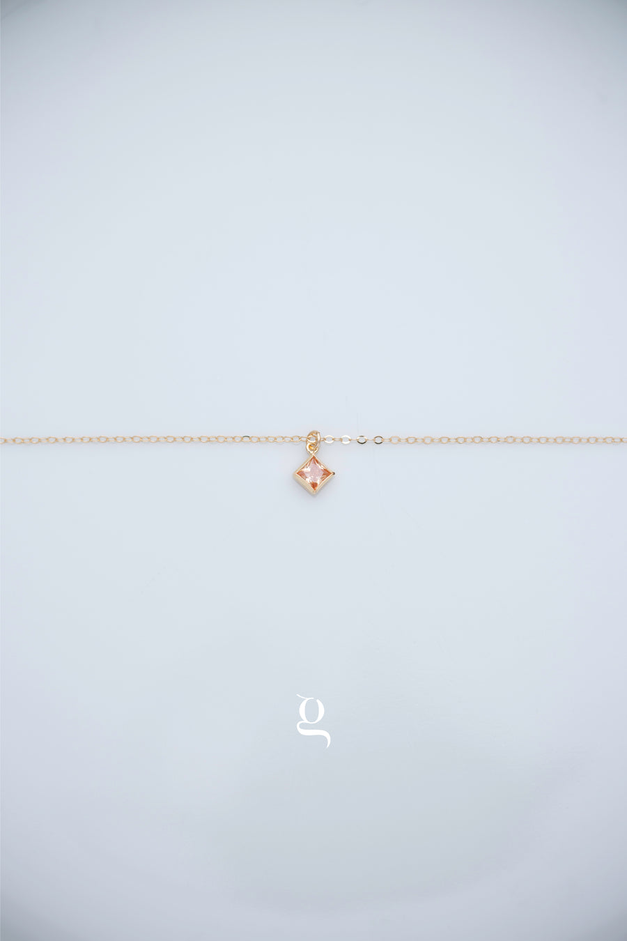 Eterna Birthstone Necklace - Goldside Jewelry