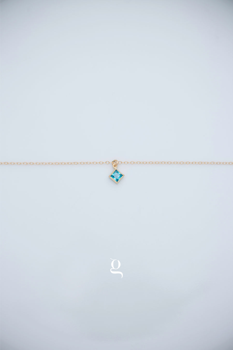 Eterna Birthstone Necklace - Goldside Jewelry