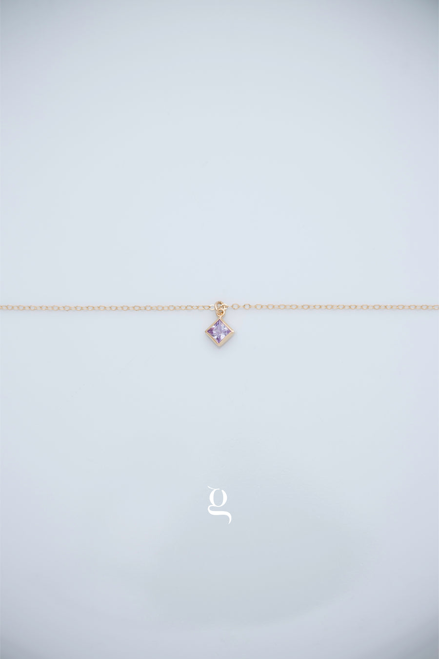 Eterna Birthstone Necklace - Goldside Jewelry