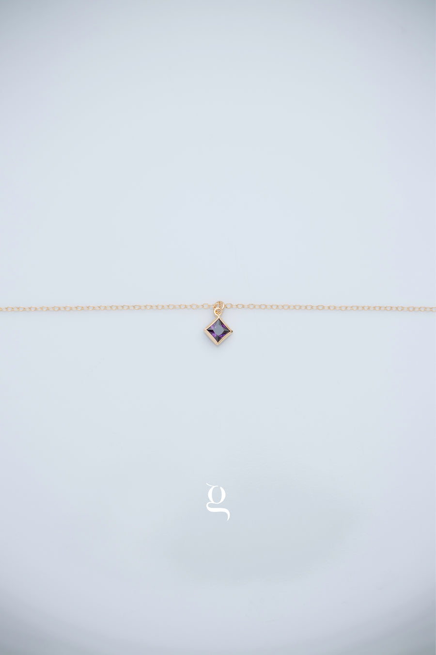 Eterna Birthstone Necklace - Goldside Jewelry
