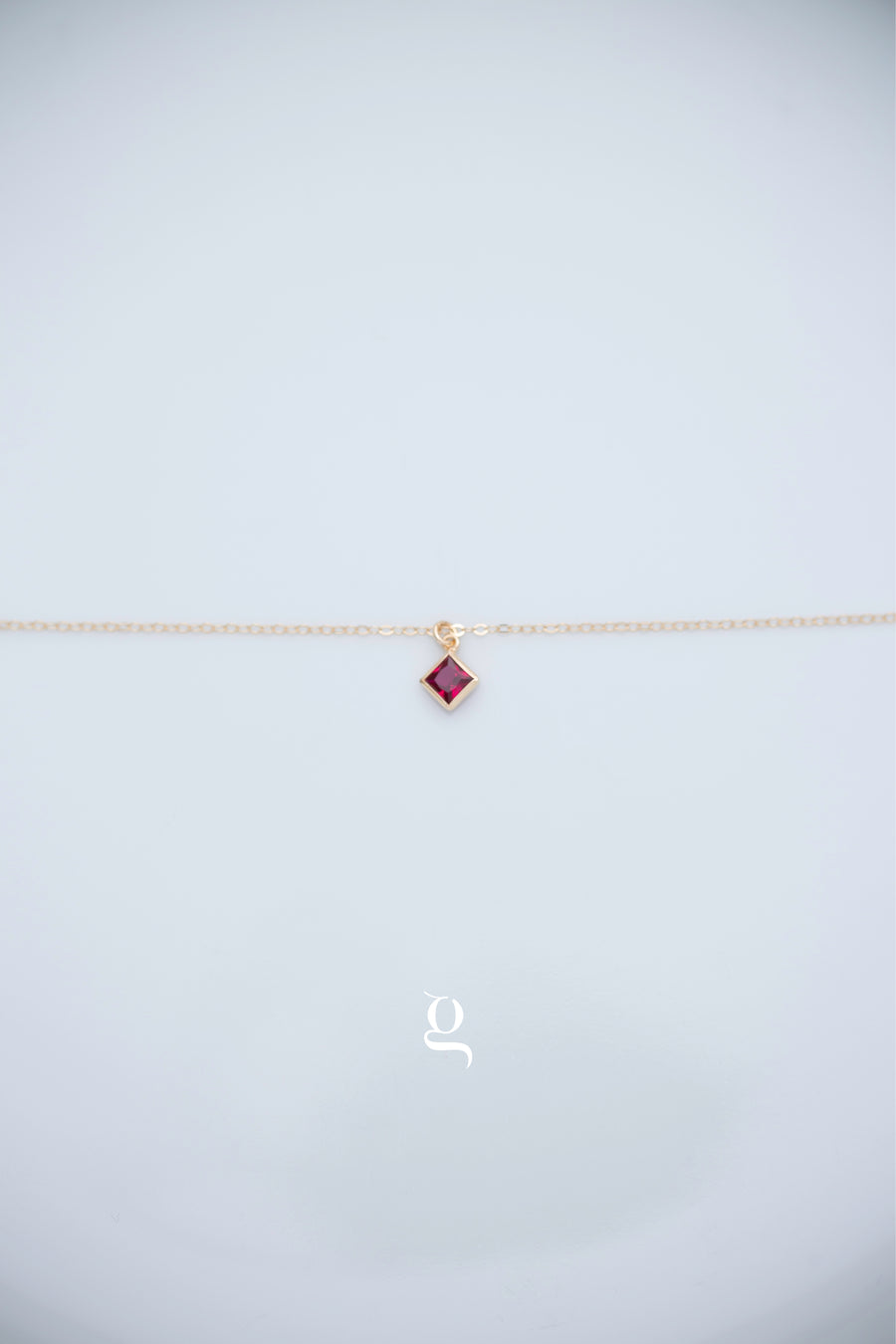 Eterna Birthstone Necklace - Goldside Jewelry