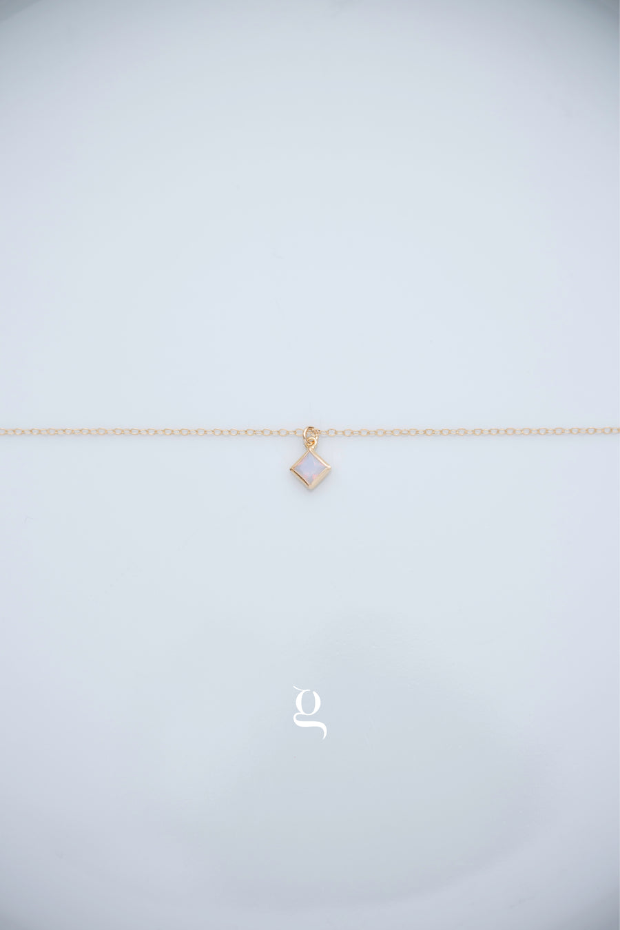 Eterna Birthstone Necklace - Goldside Jewelry