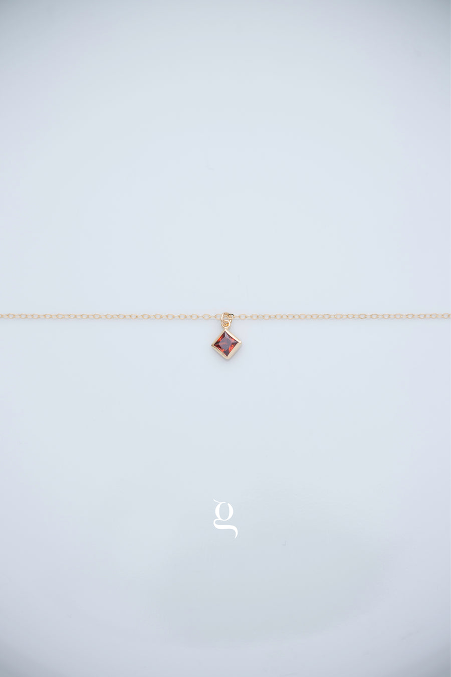 Eterna Birthstone Necklace - Goldside Jewelry