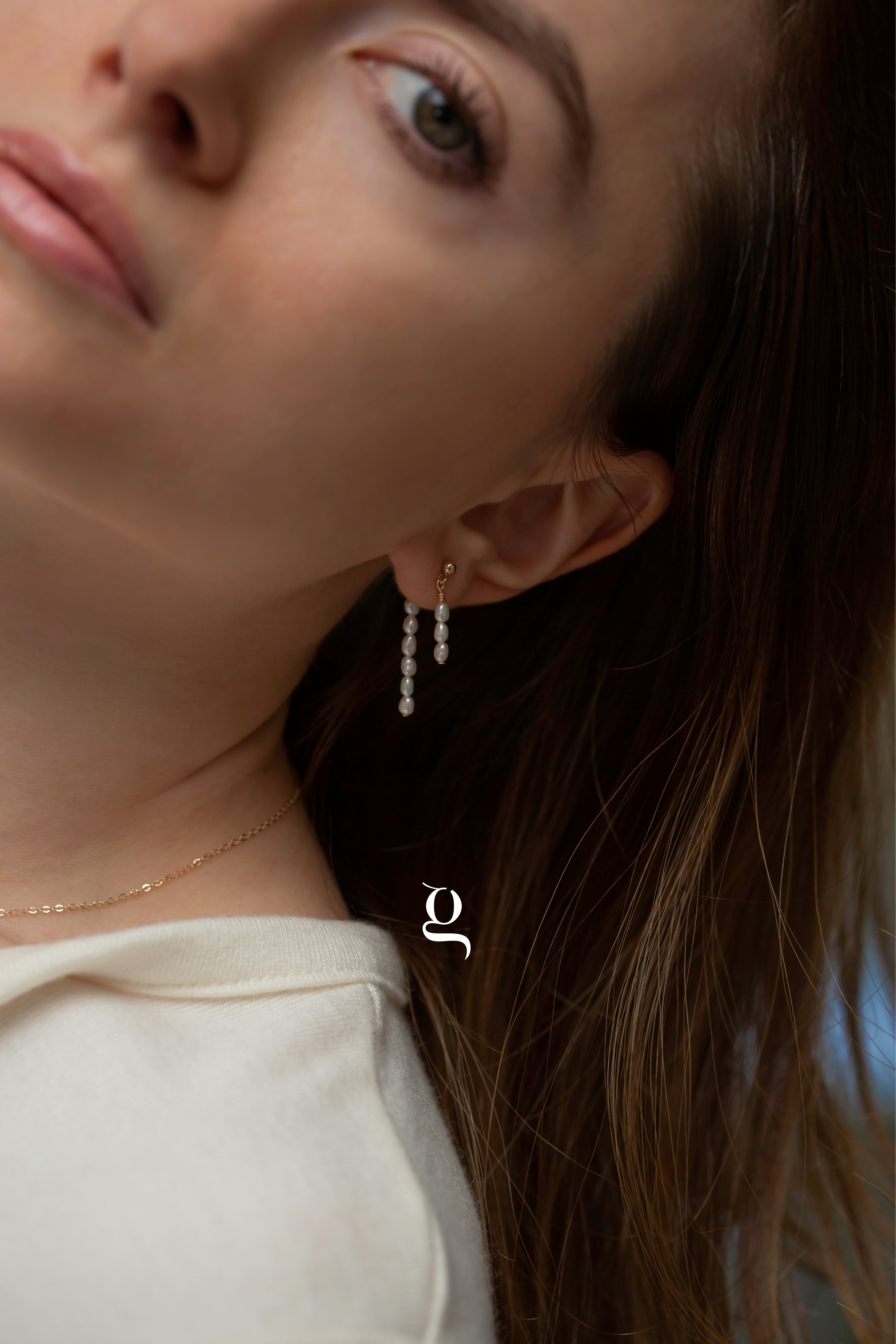 Stella Pearls Earrings - Goldside Jewelry