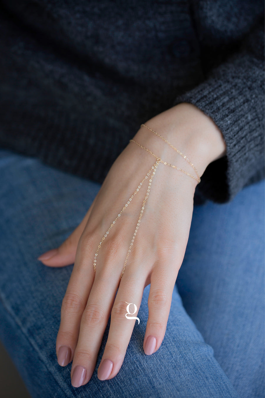 Hera Hand Chain - Goldside Jewelry