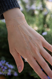 Hera Hand Chain - Goldside Jewelry